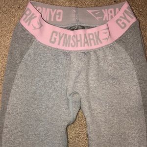 GymShark grey and pink Flex Leggings